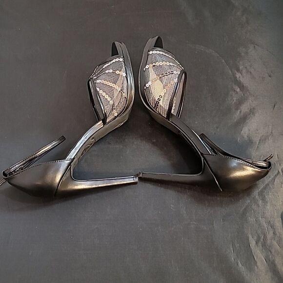 BRAND NEW RAMPAGE HIGH HEEL STILETTOS ADJUSTABLE BUCKLE STRAP SANDAL - Picture 8 of 15